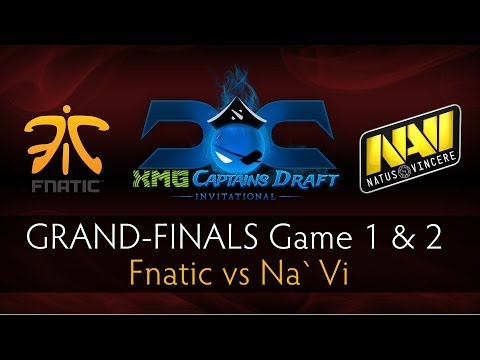 Dota 2 Fnatic vs Na`Vi - Grand-Finals Game 1 & 2 Highlights - The XMG Captains Draft Invitational