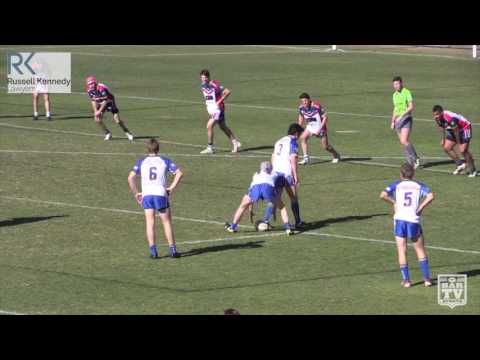 2017 Canberra RL Round 12 U18's Highlights - Tuggeranong Bushrangers Vs. Goulburn Workers Bulldogs
