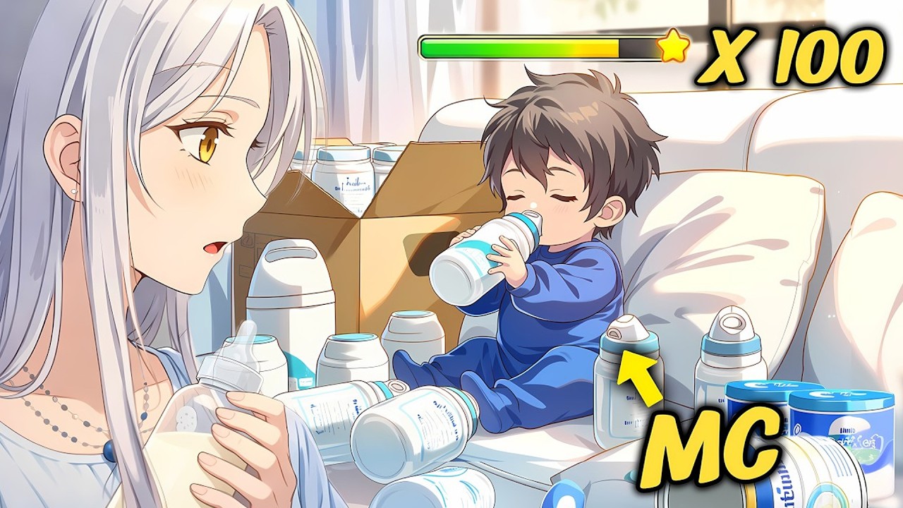 Born Again as a Baby, But He Levels Up 100x Faster! | Manhwa Recap