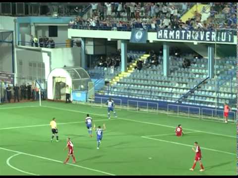FK Mladost - FK Kukesi, Europa League, second goal Pero Pejic