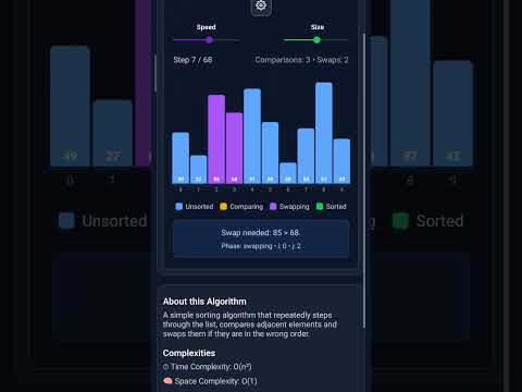 AlgoDSA – DSA Visualizer