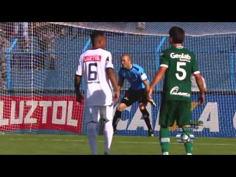Gols Aparecidense 0x2 Goiás (Imagens: Tv Anhanguera - GLOBO)