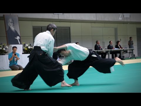 Aikido Demonstration - Tomohiro Mori - 12th IAF Congress (2016) [Aikikai]
