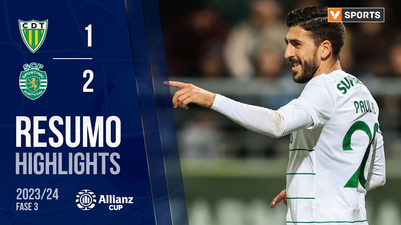 Tondela vs Sporting Lisbon Match Highlights and Recap
