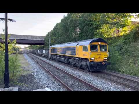First Day of GBRF 6E80 Shap Quarry to North Blyth with 66798 04/07/2022