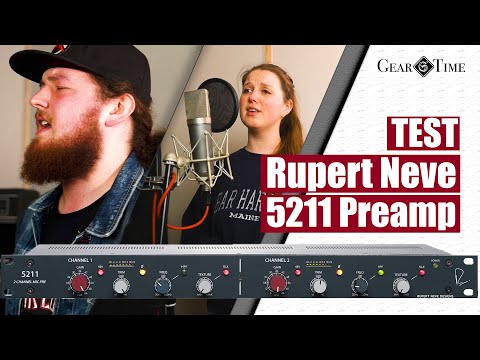 Rupert Neve 5211 Preamp Test | Gear Time