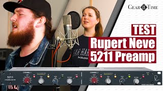 Video thumbnail for Rupert Neve 5211 Preamp Test | Gear Time by TheStonehengeStudio