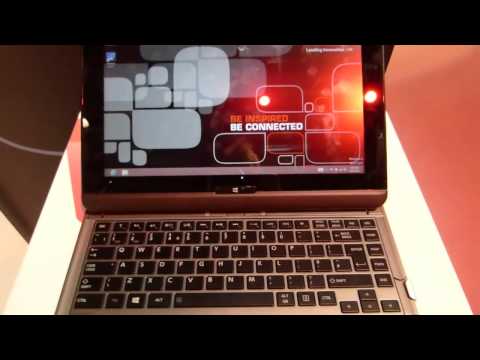 Toshiba Satellite U920t touch Ultrabook. Hands-on overview.