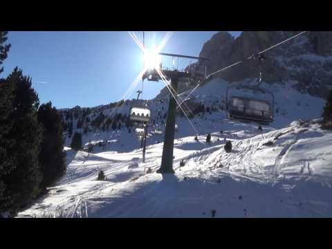 Risalita integrale seggiovia Leitner "Città dei Sassi" - Selva di Val Gardena (BZ)