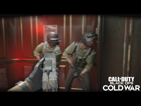 Call of Duty: Black Ops Cold War - Desperate Measures (Elevator Scene) (4K)