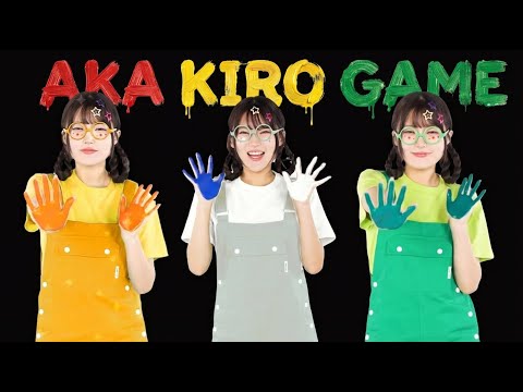 AKA! KIRO! AKA! SHIRO! AO! KIRO! | VIRAL TREND! Color Mixing | immersive interactive