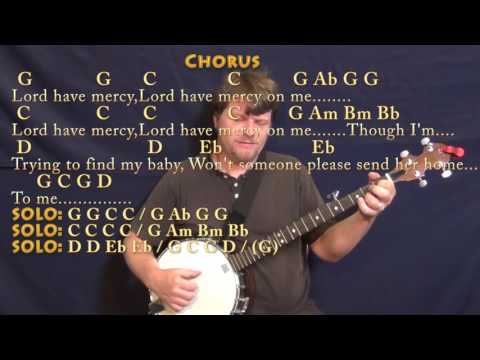 Stormy Monday (Allman Brothers) Banjo Cover Lesson with Chords/Lyrics