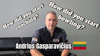 Andrius Gasparavičus and His STORY, how He got into Bowling!