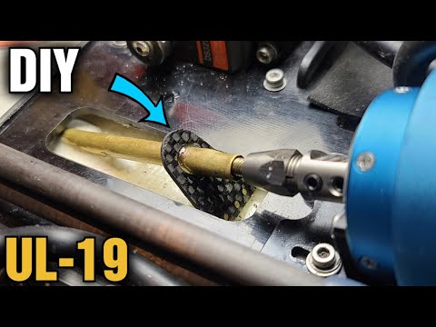 Carbon Fiber Stuffing Tube Mount Fast Electric Rc Boat - Proboat UL-19 Stuffing Tube