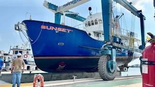 We Made an Offer. It was Accepted. Now, Survey and Sea Trial of an Expedition Trawler!