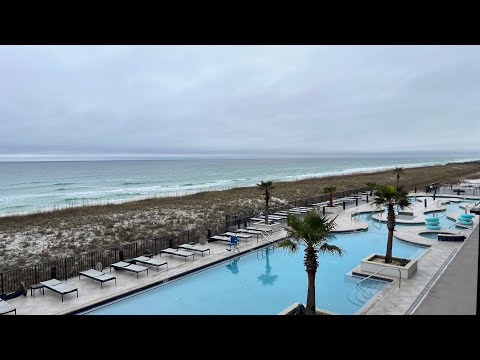Staying at Springhill Suites by Marriott on Navarre Beach | Tour of a Gulf View Balcony Room