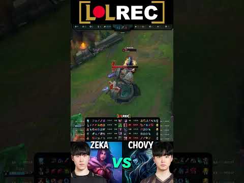 HLE Zeka vs GEN Chovy - LEBLANC vs LISSANDRA Mid #shorts #highlights #leagueoflegends #zeka #chovy