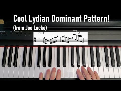 Lessons with Eric #7 - Lydian Dominant Pattern!