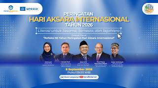 Peringatan Hari Aksara Internasional Tahun 2026