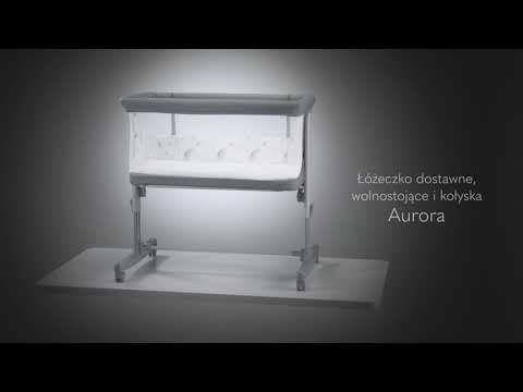 Lionelo Aurora - łóżeczko dostawne 3 w 1
