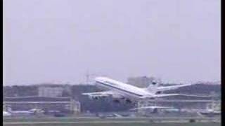 IL 96 Beautiful flight (real). Aviashow about Moscow 2005