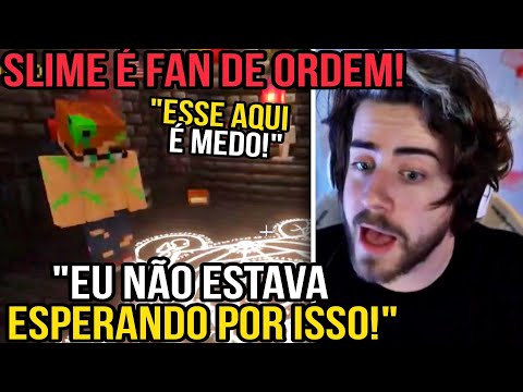 CELLBIT DESCOBRINDO QUE O SLIME É FÃ DO ORDEM PARANORMAL (Legendado) | QSMP