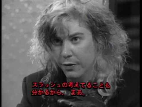 Tour Interview With Duff McKagan  -Japan 1992-