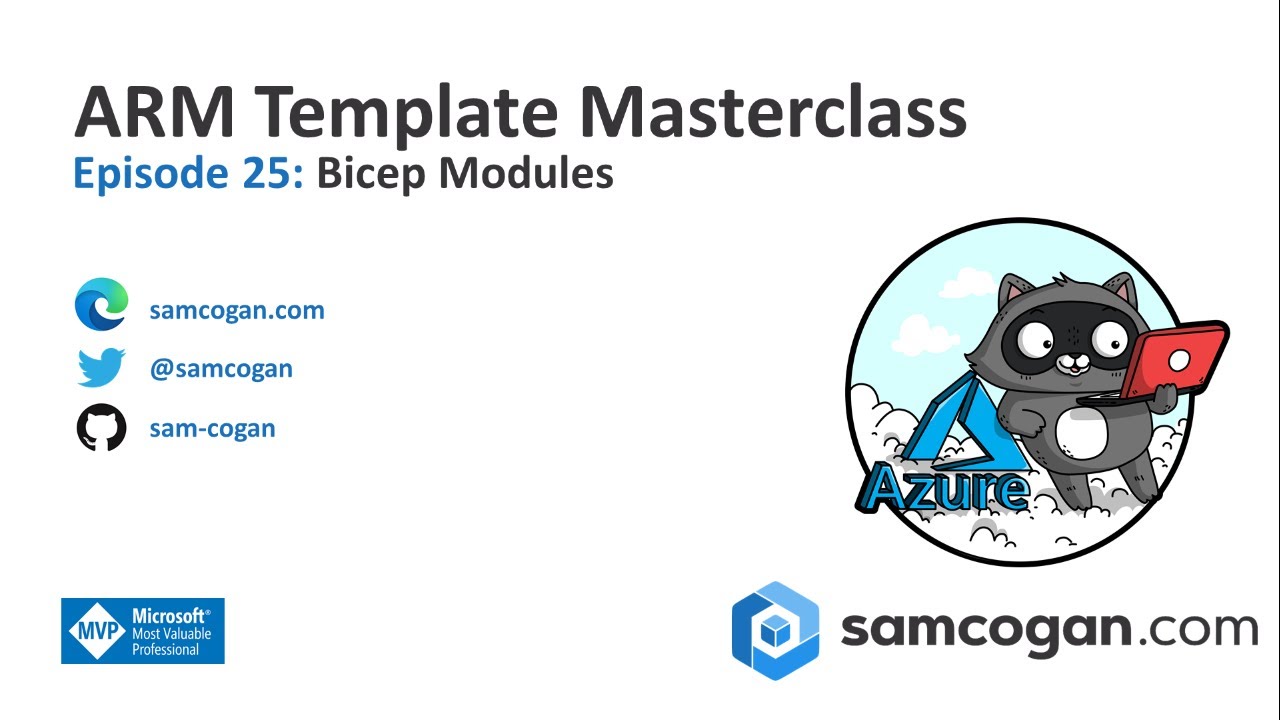 ARM Template Masterclass Episode 25: Bicep Modules