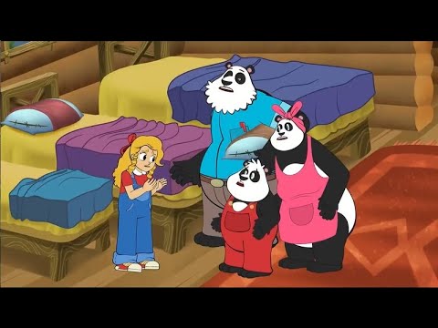 Riccioli d'Oro e la Famiglia Panda  - Fiabe Italiane - Italian Fairy Tales