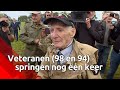 Hoogbejaarde Amerikaanse veteranen springen nog één keer uit een vliegtuig