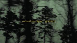 gorillaz - rhinestone eyes [ sped up ]