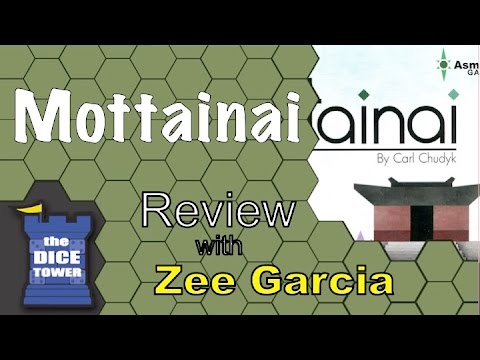 The Dice Tower reviews Mottainai
