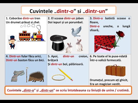 2. Dintr-o și dintr-un