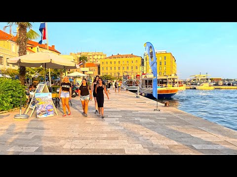 Passeio a pé - Sibenik 4k, Croácia - HDR