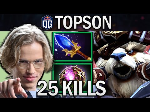 OG.TOPSON TUSK WITH 25 KILLS - DOTA 2 7.31B PRO GAMEPLAY