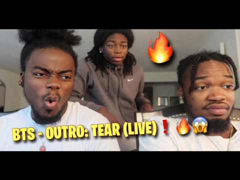 SPEECHLESS!! BTS - OUTRO: TEAR!! LIVE! (REACTION)