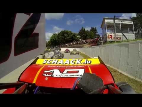 Onboard Kevin Peters - Heat 3 - Buggy 1600 - FIA European Autocross Championship Matschenberg 2015