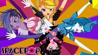SpacePOP Have a Good Time Music Video with Lyrics #readalong | SpacePOPgirls 🎤🌟 Cartoon