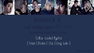 MONSTA X -  The Tiger Moth [ Han | Rom | Ita | Eng sub ]