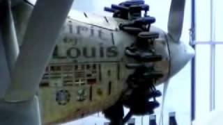 preview picture of video 'Spirit of St Louis at the Air & Space Museum'