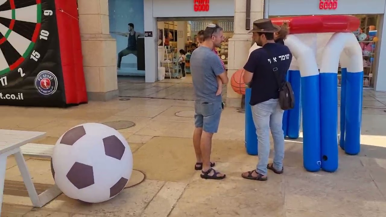 פעילות ספורט בקניון