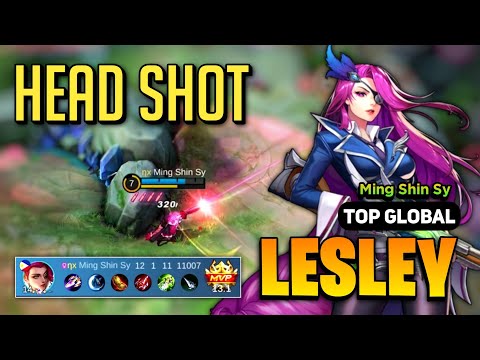 Lesley Best Build 2023 [ Lesley Top Global Build ] By Ming Shin Sy - Mobile Legends