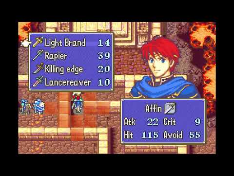 Fire Emblem 7 Part 35 Eliwood Normal Mode S Rank Chapter 28: Valorous Roland