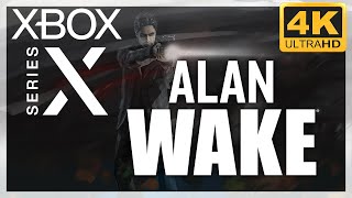 [4K] Alan Wake / Xbox Series X Gameplay