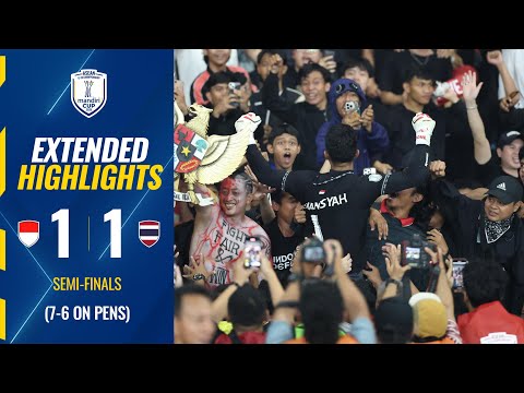 🇮🇩 INDONESIA vs THAILAND 🇹🇭 (Mandiri Cup 2025 Semi-Finals: Extended HLs)