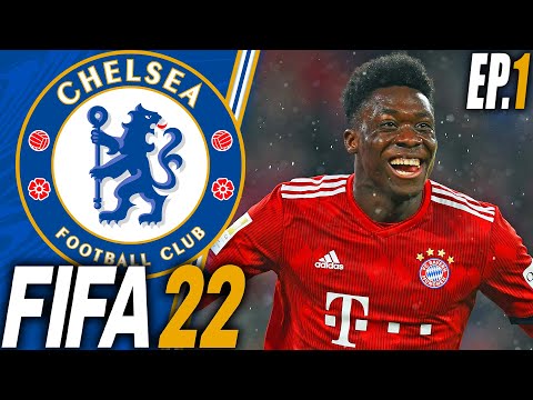 NEW SEASON!!! ALPHONSO DAVIES! 😱 - FIFA 22 Chelsea Career Mode Mod EP1