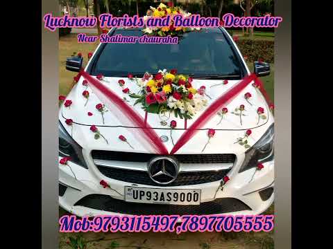 Wedding car decoration in lucknow