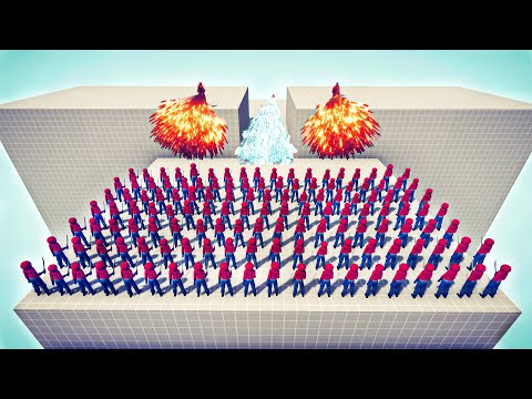 100x AMONG US IMPOSTOR vs 3x EVERY GOD - Totally Accurate Battle Simulator TABS