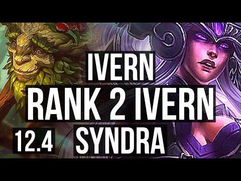 IVERN vs SYNDRA (MID) | Rank 2 Ivern, 3.7M mastery, 700+ games | KR Challenger | 12.4