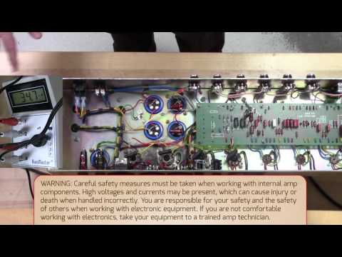 How to Bias Your Amp Using the Tube Amp Doctor BiasMaster